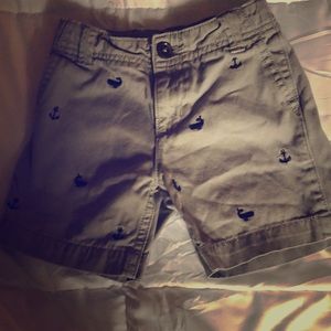 Carter’s preppy grey toddler boy shorts.